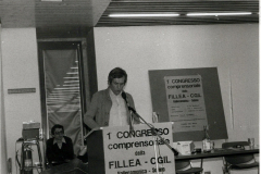 1981 Primo congresso Fillea