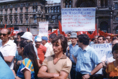 1983 Manifestazione a Milano