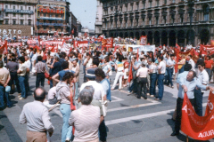 1983 Manifestazione a Milano