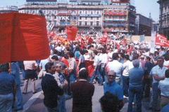 1983 Manifestazione a Milano