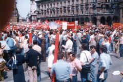 1983 Manifestazione a Milano